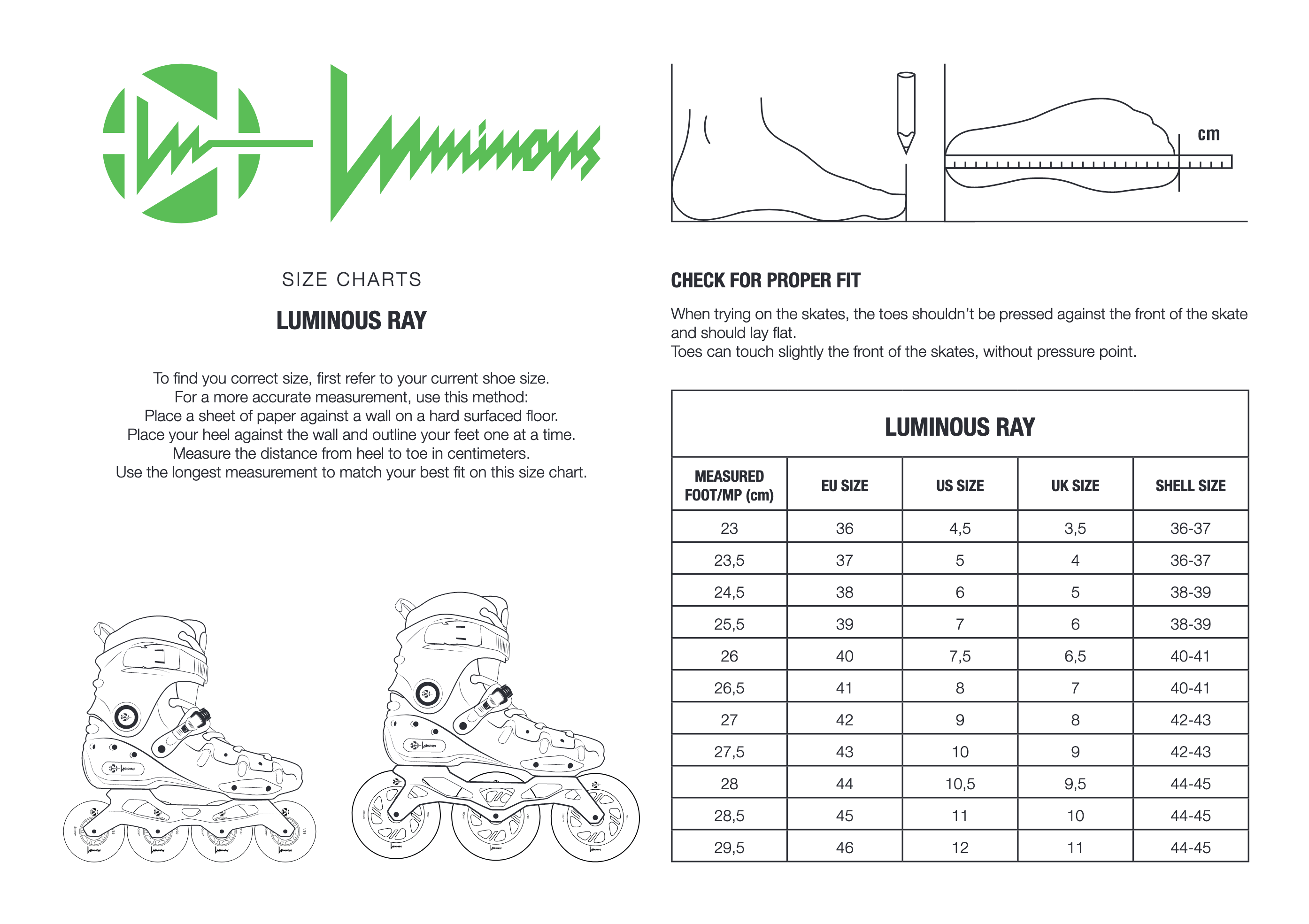 SIZE CHART LUMINOUS RAY (1)